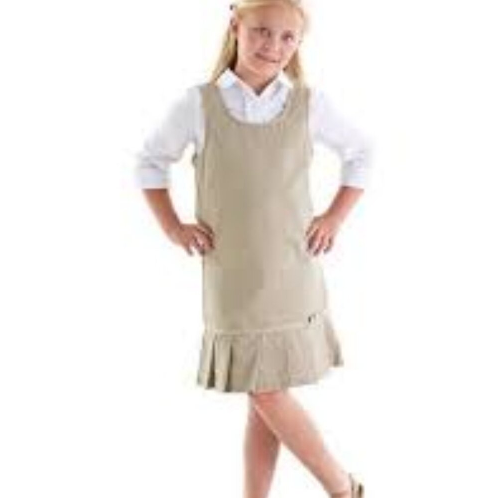 French Toast SY9098 Girls Ribbon Bow Jumper - Khaki